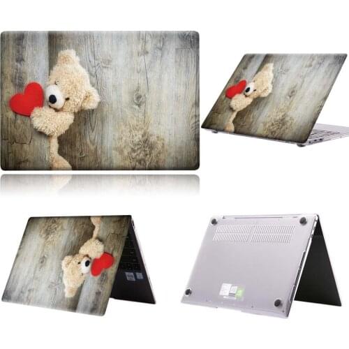 Teddy Bear New Laptop Case For Huawei MateBook 13/13 AMD Ryzen/14/D14/D15/X 2020/X Pro/Pro 16.1/Honor MagicBook 14/15 PVC Shell