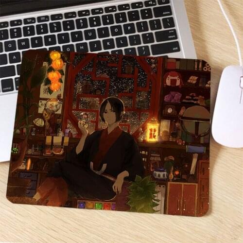 XGZ Ghost Lamp Cold Cut Anime Mouse Pad HD Print Computer Notebook Keyboard Pad Dining Table Mat Carpet Pad Support Custom