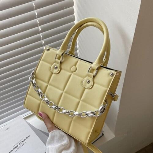 Square Crossbody Bag 2021 New High-quality PU Leather Womens Designer Handbag High Capacity Shoulder Tote Bag