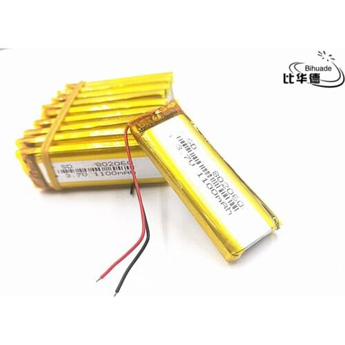 Liter energy battery Good Qulity 3.7V,1100mAH 802060 Polymer lithium ion / Li-ion battery for tablet pc BANK,GPS,mp3,mp4