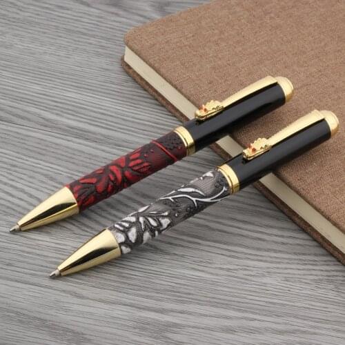 Metal Office Hotel write SCHOOL golden grape Cortex Faucet shape piece Ballpoint Pen