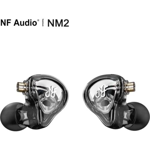 NF Audio NM2 Dual Cavity Dynamic In-ear Monitor Earphone 2Pin 0.78mm Detachable Cable IEM with 6.35 to 3.5 Adaper