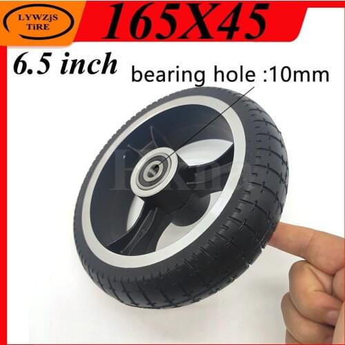 6.5 Inch 165x45 Solid Wheel Tire for Mini Electric Scooter Balancing Car 165x45 Explosion-proof Solid Wheel Accessories