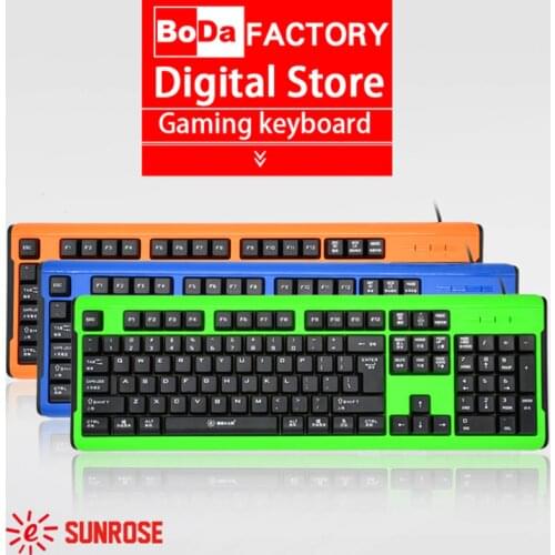 Waterproof Office Computer Laptop Usb Keyboard Key Cap For Tablet Teclado Klavye Keycaps Keypad Keybord