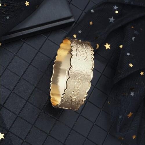 Gold dubai bracelet for women Morocco bracelet Middle East popular wedding jewelry African gift