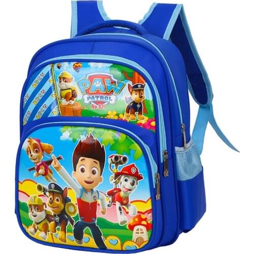 2021 New Paw Patrol Toy Cartoon School Backpack Children Kindergarten Kids School Bag Baby Cute School Backpack Shoulder Bag Toy