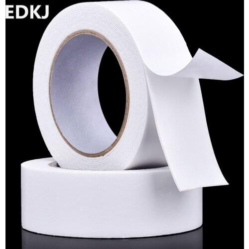 10/12/15/20/25/30mm Double- Sided Adhesive Waterproof Weather Stripping Foam Sponge Rubber Strip Tape For Window Door Seal Strip