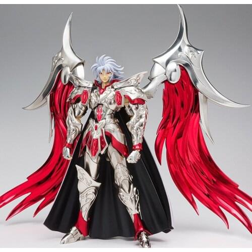 IN-STOCK JModel Saint Seiya EX Ares Saga Evil God of War Gemini Saga Saintia Shoko PVC Action Figure Metal Armor Mode