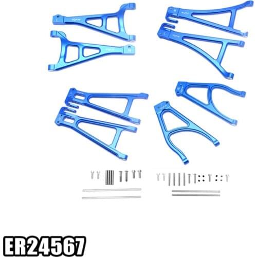 GPM For TRAXXAS E REVO 2.0 86086-4 Aluminum alloy front and rear upper and lower arms set-set ER24567