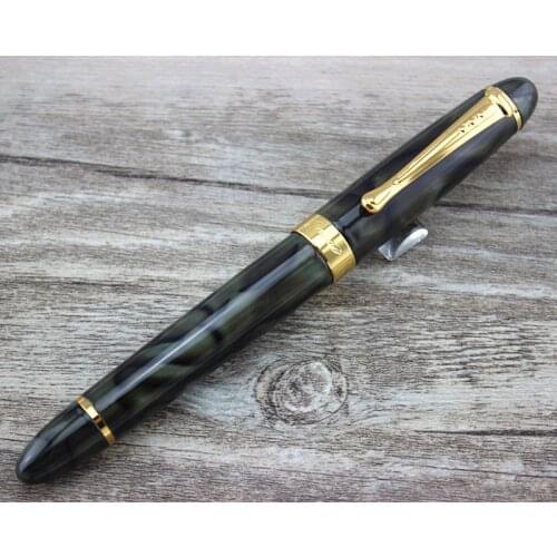 JINHAO X450 GREEN MARBLE roller ball pen 0.7mm NIB BLACK ink black Refill luxury Writing Cute pens gift 16 COLOR FOR CHOOSE