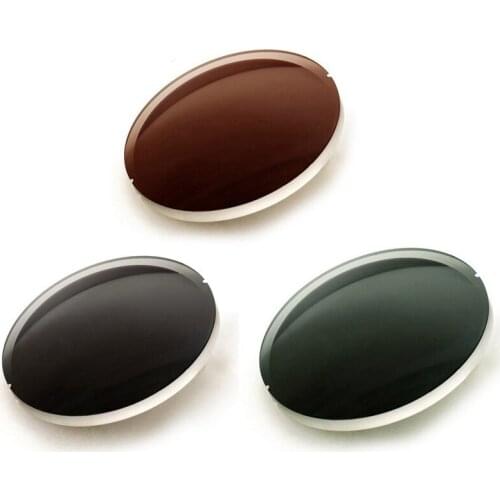 1.56 Index Prescription Sunglasses Polarized Lenses Grey Brown Green Sunglasses Lens for Myopia Anti UVA/UVB Anti Glare FML