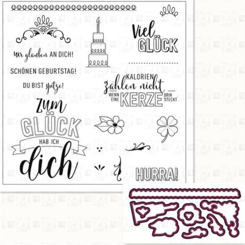 Cake Metal Cutting Dies And Stamps Stencils for DIY Scrapbook Photo Album Paper Card Decorative Craft Embossing Die New