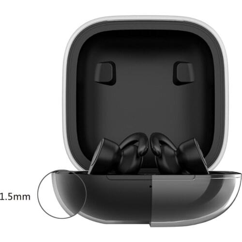 Transparent Case Earphone Charging Box Cover Shockproof Case for Beats Powerbeats Pro Wireless Earphone Accessories