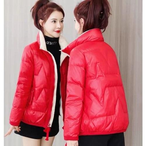 New Winter Women Ultra Light Down Jacket Stand Collar Coat Brand Jackets Weightless Parkas Bread Collar Warmness Puffer Jacket