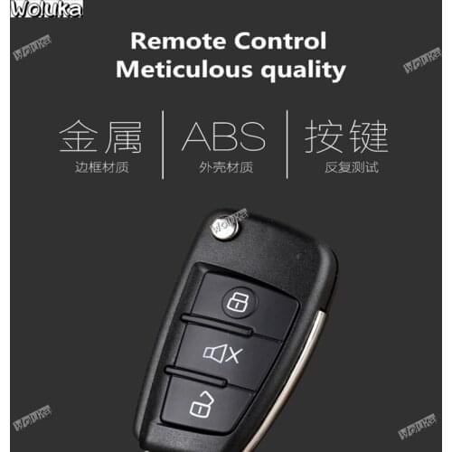 Unlocking, locking, direction lamp, double flashing window, 12V santi-theft device vehicle remote control CD50 Q06