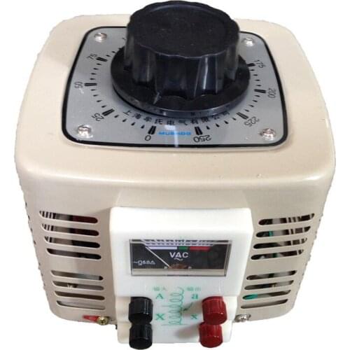 1000W 1KVA Voltage regulator household single phase variac 0-250v voltage converter power converter voltage transformer 220V