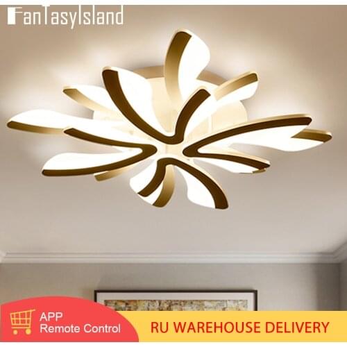 New led Chandelier For Living Room Bedroom Home chandelier by Modern Led Ceiling Chandelier Lamp Lighting chandelier decor
