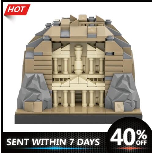Street View City Scene House Model Petra Constructor Educational Childrens Toys Building Blocks Bricks For Kids Birthday Gifts