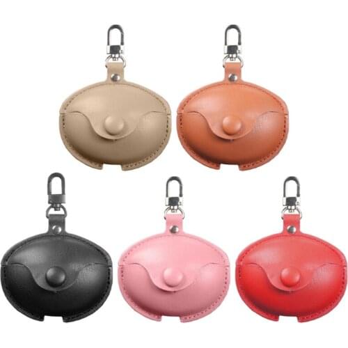 Suitable for Huawei freebuds 4i true wireless bluetooth headset protective case with hook personalized leather headset shell