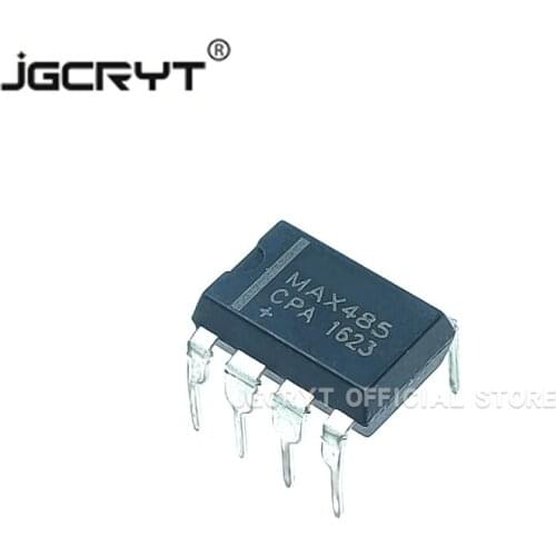 10Unids/lote The new original max485ma485cpa RS-485 direct insertion DIP8 IC chip communication transceiver