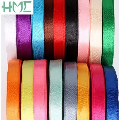 25 Yards Length Ribbons High Quality Cheap Decorative Satin Ribbon Multi Size for DIY Bow Craft Decor Wedding Party Decoration