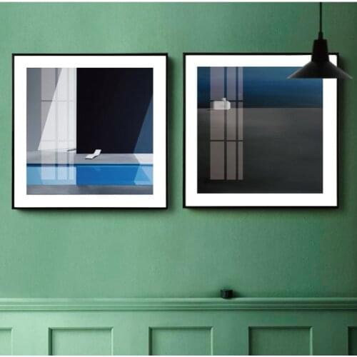 Abstract abstract Flowing Color Canvas Oil Painting Modern Style Cuadros Poster Living room decor Abstract Poster Nostalgic pop