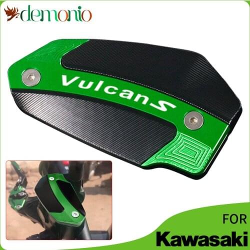 Motorcycle Accessories For Kawasaki Vulcan S 650 VN650 EN650 2015 2016 2017 VulcanS Front brake Fluid Reservoir Tank Cap Cover
