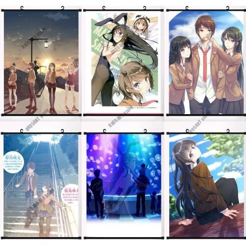 Diamond Painting Japan Anime Seishun Buta Yarou Sakurajima Mai Embroidery Full Square Round Mosaic Cross Stitch Kits Home Decor