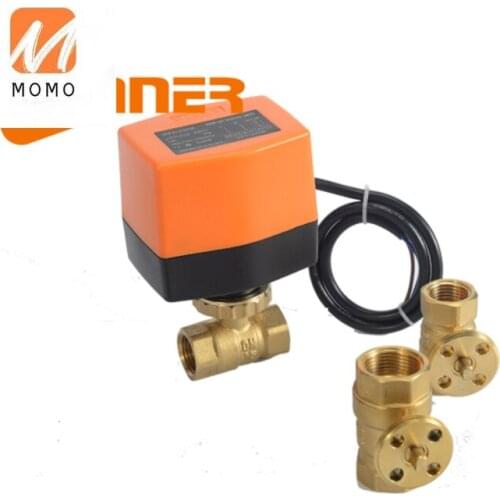50,000 Times Long Lifespan Electric Motorized Water Control Valve for Automation