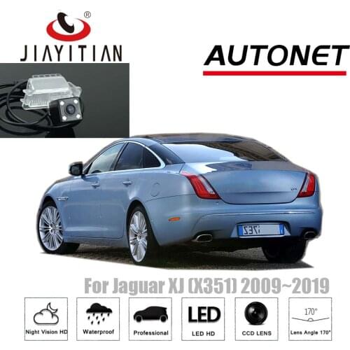 JIAYITIAN Rear View Camera For Jaguar XJ X351 2009~2017 4LEDS HD CCD/Night Vision/Reverse Camera/Backup Parking Camera