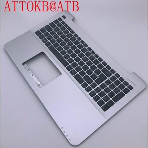 New UK Laptop Keyboard for Asus X555 X555L A555L F555L R556L VM510L W519L Y583L R556 W509 Keyboard Palmrest Cover with C