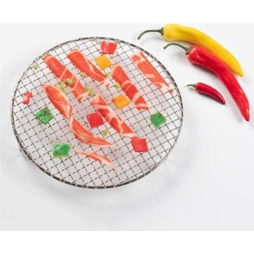 Stainless Steel Round Kitchen Steaming Cooking Grilling Rack for Air Frying Pot