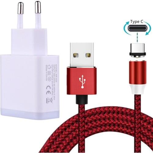 Magnetic Type C usb Charger Cable For Samsung galaxy A51 A50 A8 M31 Huawei P20 lite Mate 20 Pro Honor 9X Phone USB adapter 5V 2A