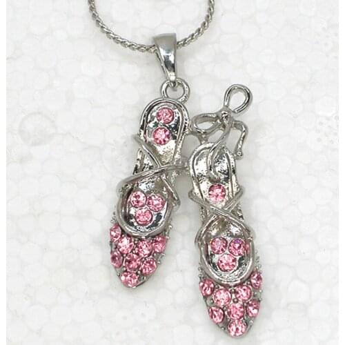 Rose Rhinestone Seahorse Fashion Pendant Necklaces Chain Jewelry F182 J