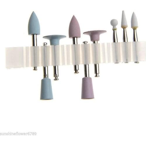 Dental Composite Polishing Kit for Low-Speed Handpiece Dentist Diamond Burs Contra Angle Teeth Polishing Kits RA0309 Polisher