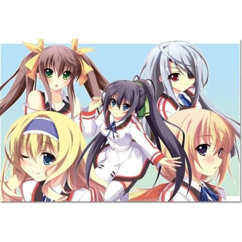 New Arrival Custom Infinite Stratos Poster Home Decoration Fashion Silk Fabric Wall Poster Customize Poster 27X40cm30X45cm