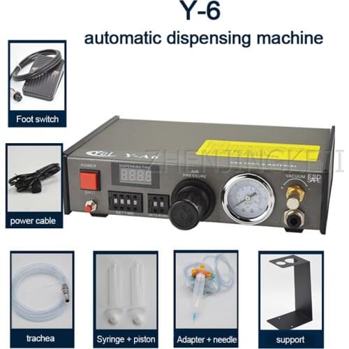 Fully Automatic Dispenser Manual Controller Efficient Glue Silica Gel Automatic Glue Injection Filling Machine Glue Machine Tool