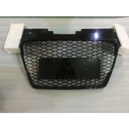 For TTRS Style Car Front Bumper Mesh Car Front Grille Racing Grill for Audi TT/TTS 8J 2006-2014 Car Mesh