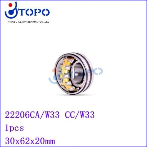 30*62*20 Spherical roller bearings 22206CC/W33 22206CA/W33