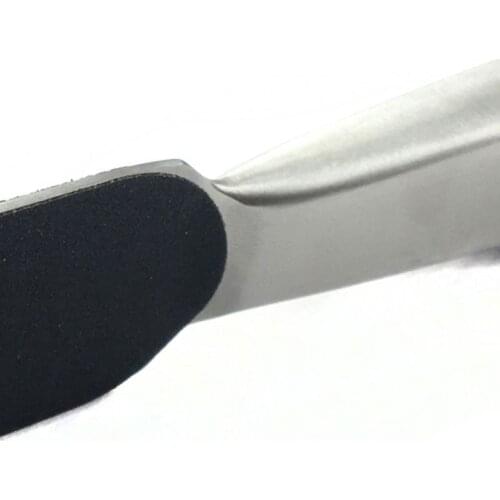Pedicure Callus Remover Stainless Steel Foot Rasp File 10 Double-Sided Replacement Grits Pad Easy Heel Scrubber 2XPB
