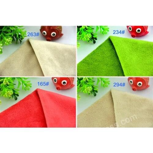 Super soft velvet fabric microfiber Fleece velboa hair height 2-3mm for sewing DIY sofa blanket pillow cat bed(5 meters/lot)
