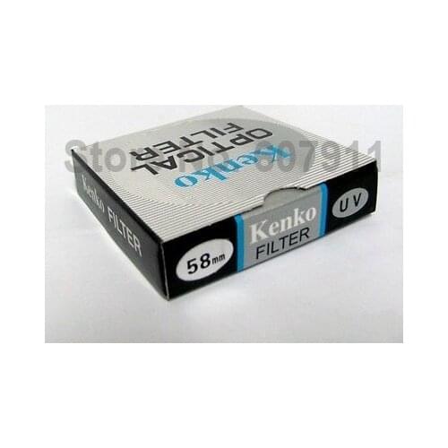 Kenko 58mm UV Filter For Pentax for Samsung NX300 w Can&n 18-55MM 55-250MM for Nik&n 50/1.4G 50/1.8G 58mm lens S&ny for Olympus