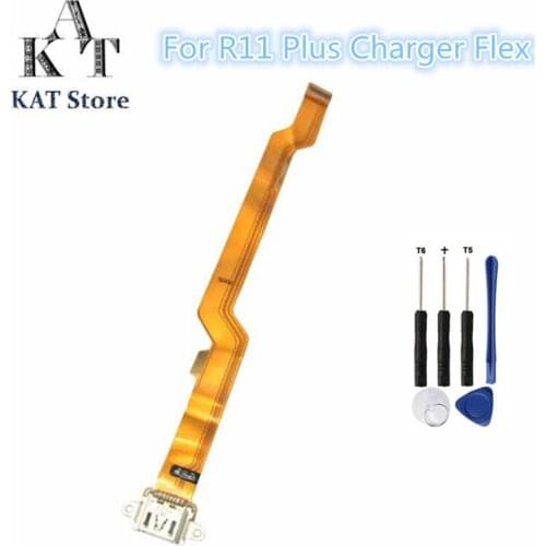 KAT For OPPO R11 Plus Dock Connector USB Charger Charging Port Flex Cable Quality Guarantee