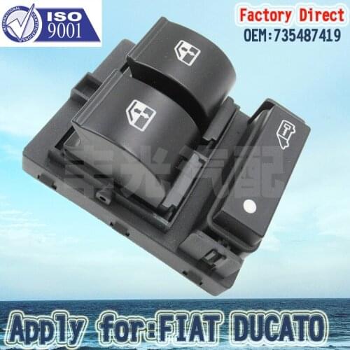 Factory Direct Auto Electric Power Window Master Switch Apply For FIAT DUCATO 735487419