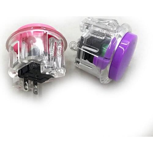 10pcs/lot 30mm Arcade push button switch Start button Copy Sanwa OBSF-30 button replacement