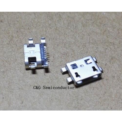 1000 Pcs 5pin micro 5P phone charging tail port,USB jack connector socket 5PIN 5PINS