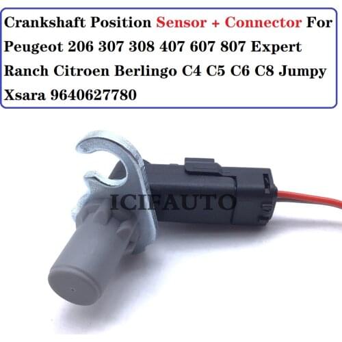9640627780 Cps Crankshaft Position Sensor For Fiat Ulysse Suzuki Grand Vitara Lancia Phedra Citroen C4 C5 C6 Berlingo Peugeot