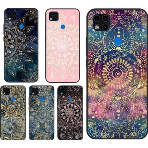 Indian Pattern Mandala Phone Case For Xiaomi Redmi Note 10 9 Pro 8T 9S 7A 8A 9A 9C 9T K40 Redmi Note 8 Pro Cover
