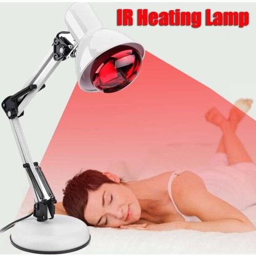 Infrared Physiotherapy Heat Lamp Heating Therapy Light Therapeutic Pain Relief Health Instrument Floor Stand Massage Health Care