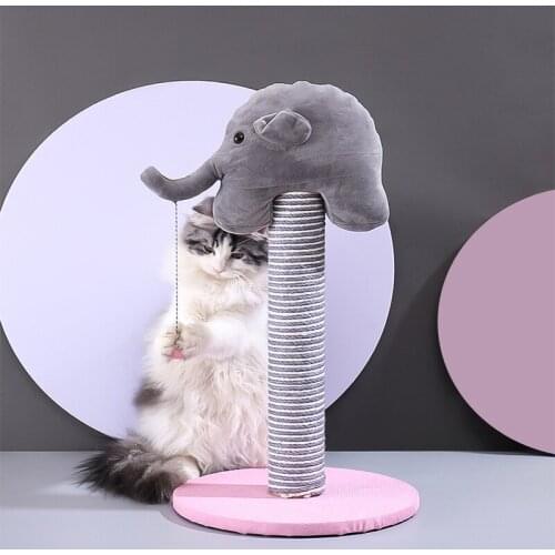 Sisal Cat Scratching Post Cat Tree Grinding Claws Toys Wear-Resistant Sisal Protecting Furniture Scratcher Animal Cat Supplies